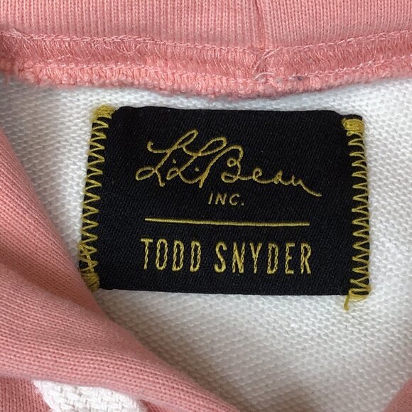 LL Bean x Todd Snyder Raglan Organic French Terry Hoodie Maine Size Medium - Picture 5 of 9